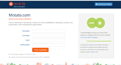 Desktop Screenshot of motato.com